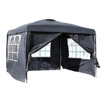 Toboli Pavillon 3x3m Partyzelt Grau - Review & Kaufberatung